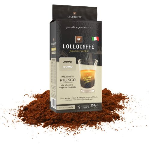 250g Lollo Ground Coffee Nero Crema Blend