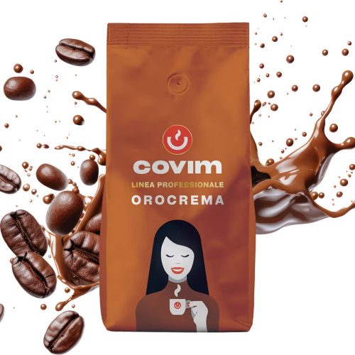 1kg Caffè Covim Orocrema Espresso Life whole coffee beans blend