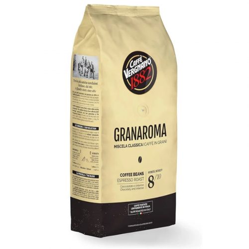 1 kg Caffè Vergnano 1882 Granaroma whole coffee beans blend