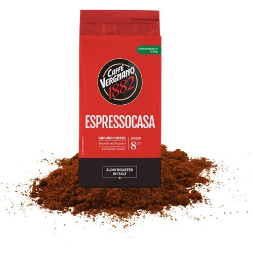 Vergnano Espresso Casa Ground Coffee 250g