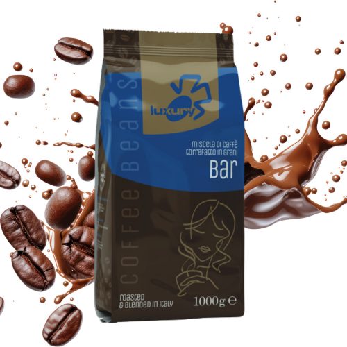 1 kg Luxury Premium Superbar Caffé whole coffee beans blend