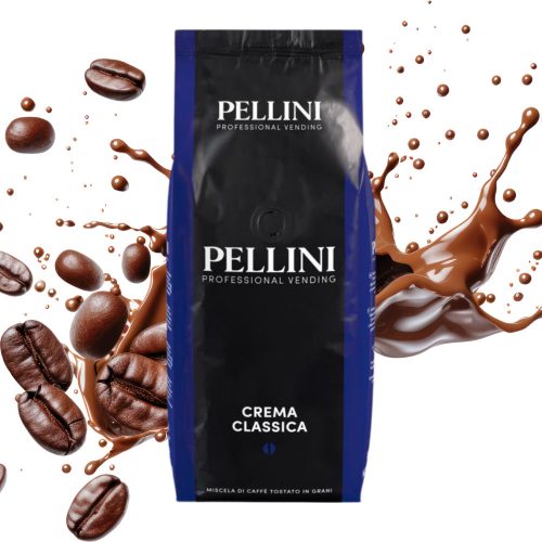 1 kg Caffé Pellini Crema Classica whole coffee beans blend