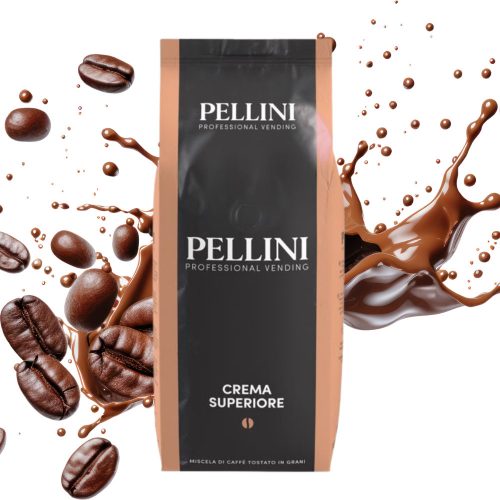 1 kg Caffé Pellini Crema Superiore whole coffee beans blend