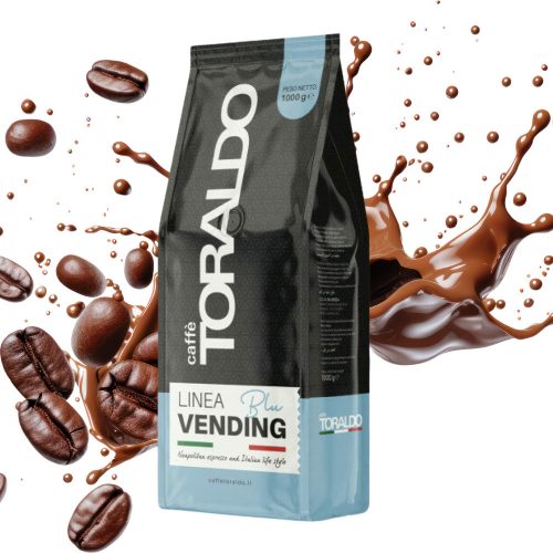 1kg Caffè Toraldo Vending Linea Blu whole bean coffee blend