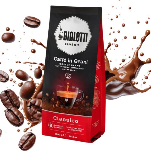 1 kg Caffè Bialetti Esperto whole bean coffee - Classico