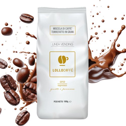 1 kg LolloCaffé oro espresso whole coffee beans blend