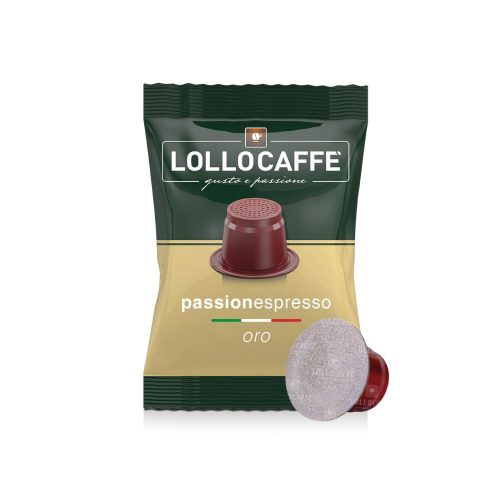 1 LolloCaffé Oro Nespresso compatible coffee capsule