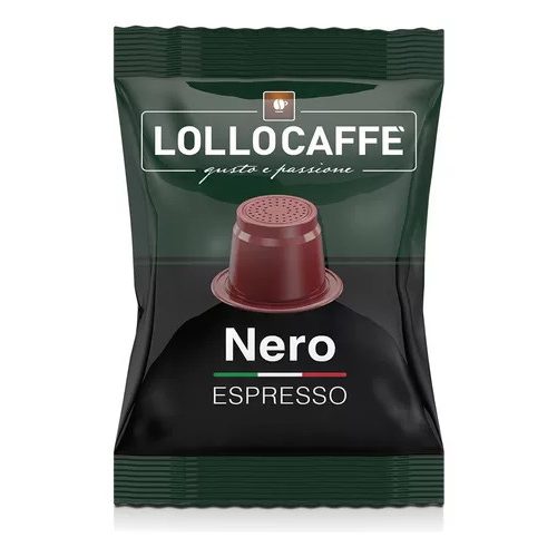 1 LolloCaffé Nero Nespresso compatible coffee capsule