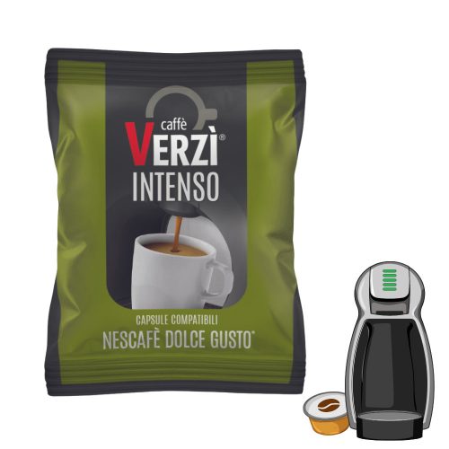 1 piece Caffè Verzì INTENSO Dolce Gusto compatible coffee capsule