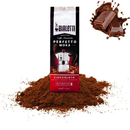 Bialetti Perfetto Moka Ground Coffee 250g, Chocolate